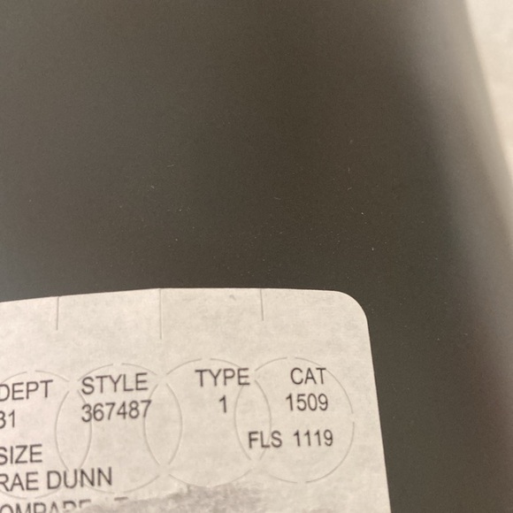 Rae Dunn 2019 Treats Canister in Black - Picture 5 of 7